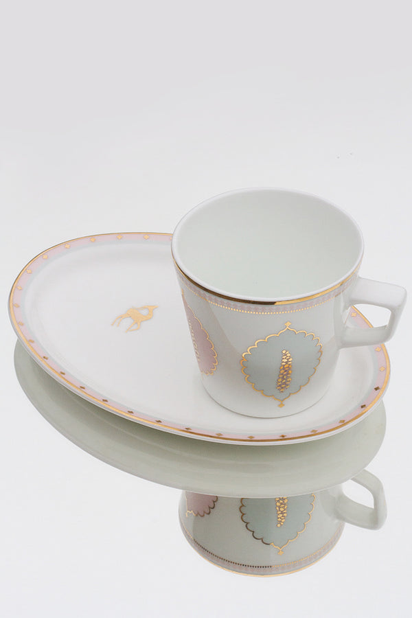 Vayu Copa Plato Set of 4 (2 Cups & 2 Saucers)
