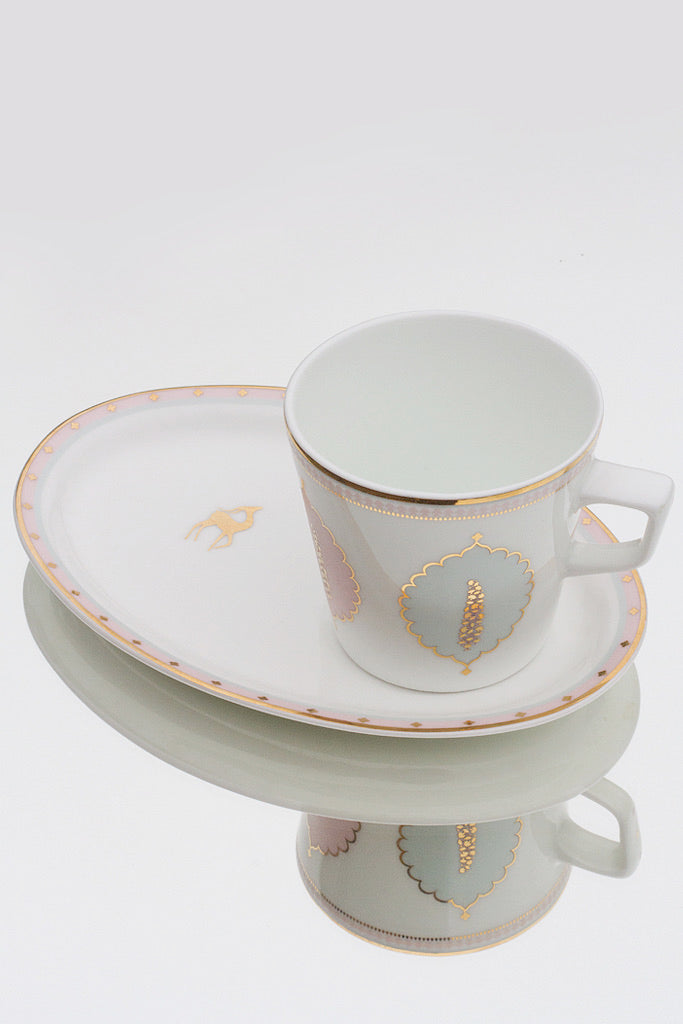 Vayu Copa Plato Set of 4 (2 Cups & 2 Saucers)