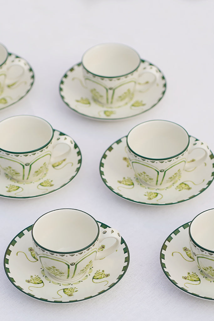 Ubud Tea Cup & Saucer (2 PC)