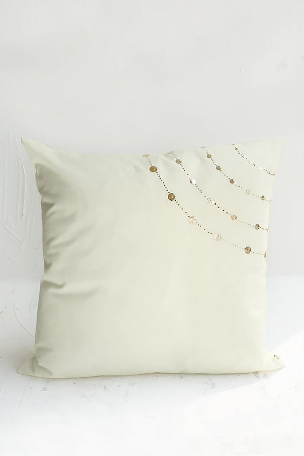 Mehfil Cushion Cover Almond