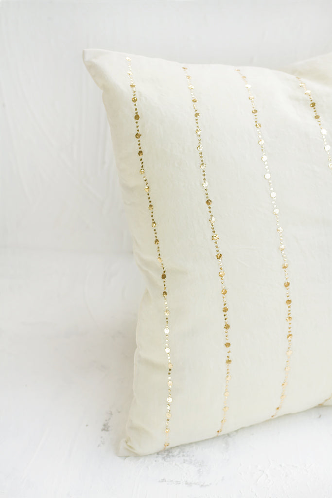 Nishaat Cushion Cover Almond
