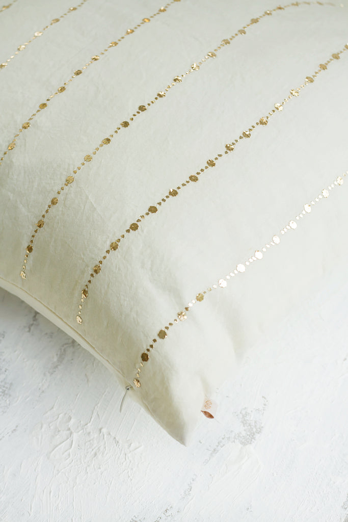 Nishaat Cushion Cover Almond