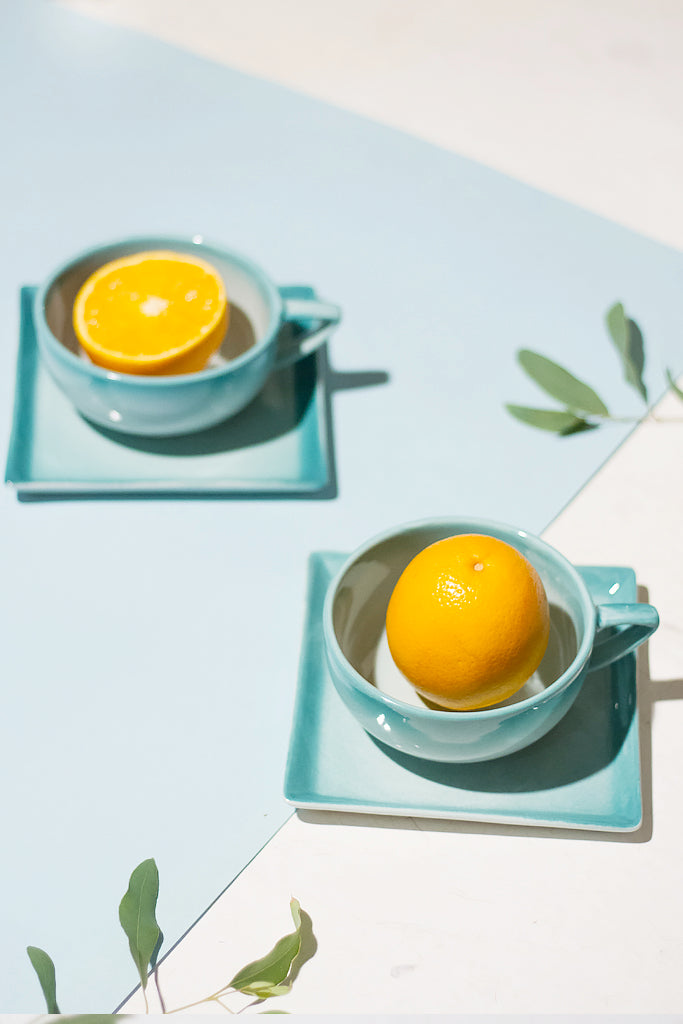 Azure Aqua Soup Set (Set of 2)