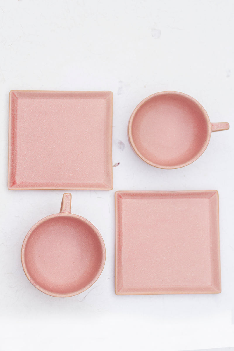 Cozy Coral Soup Set (Set of 2)