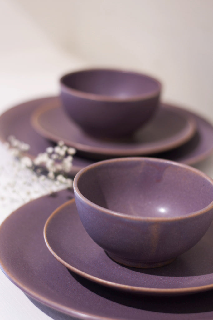 Tehueti Everyday - Musky Mauve Dinner for 6