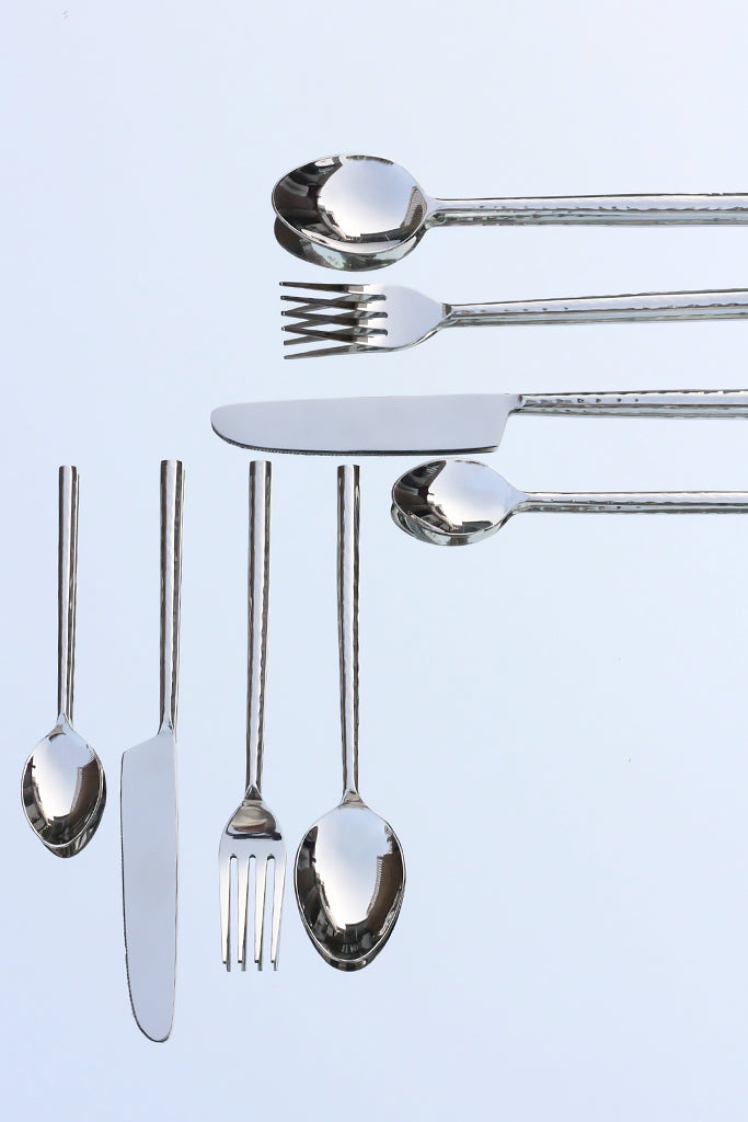 Mehr Silver Cutlery Set (24Pc)