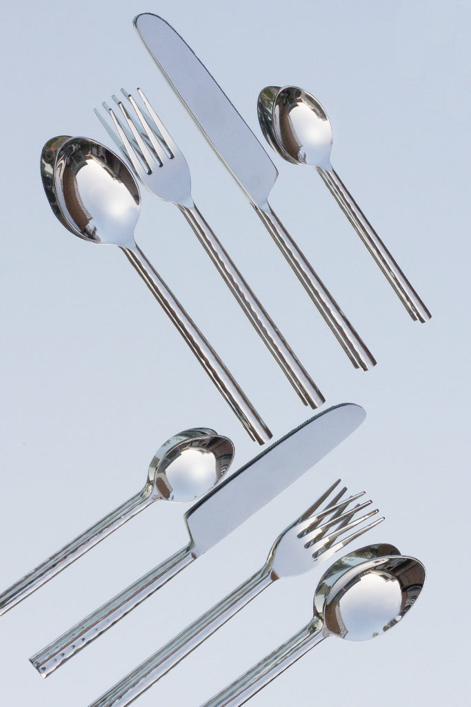 Mehr Silver Cutlery Set (24Pc)