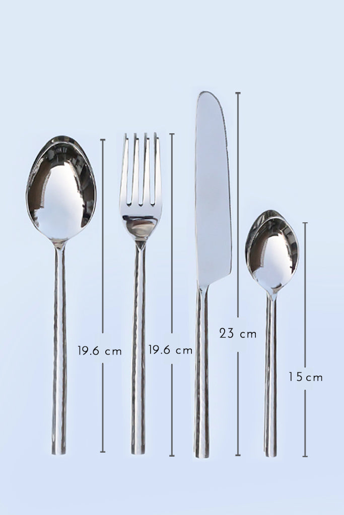 Mehr Silver Cutlery Set (24Pc)